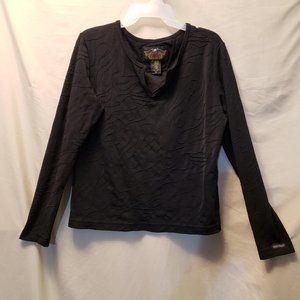 Harley-Davidson Black long-sleeve Top